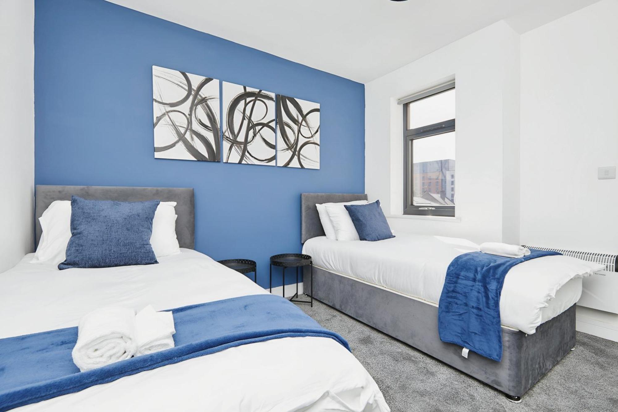 Modern Home In Derby City Centre - Free Gated Parking Exterior foto